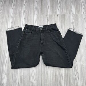 Zara Women's Black Mom‎ Jeans Size 10!